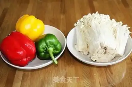 Make Frozen needle mushrooms step 0