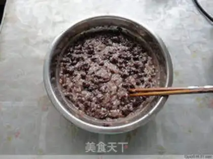 Make A red bean-meat popsicle step 9