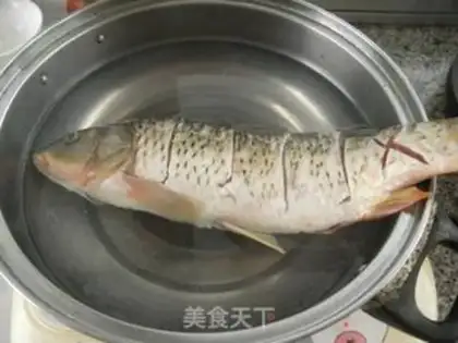 Make Steaming carp step 2