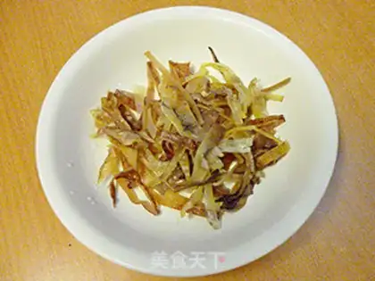 Make Squid-dried Dutch beans step 1