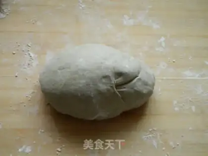 Make The green potato tea buns step 13