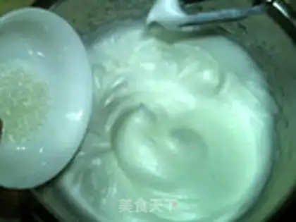Make Corn pasta angel cake step 5