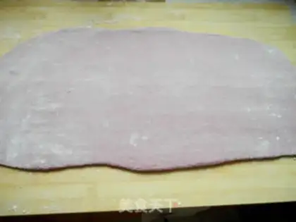 Make The green potato tea buns step 15