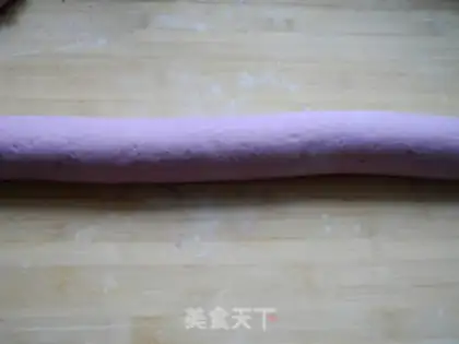 Make The green potato tea buns step 18
