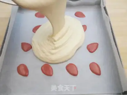 Make Strawberry chili roll step 25