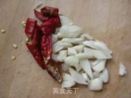 Make Garlic cabbage step 1