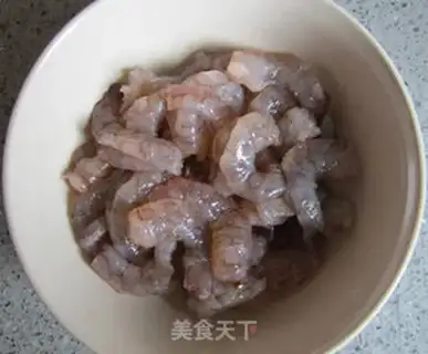 Make The shrimp tommy line step 7