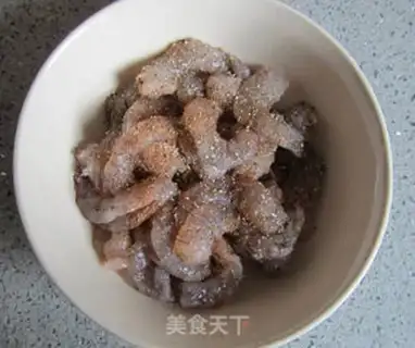 Make The shrimp tommy line step 9