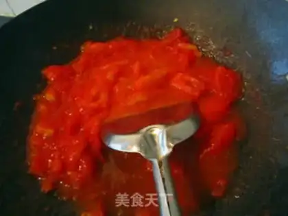 Make Tomato fried eggs step 6