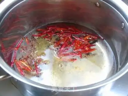 Make Spicy peanut rice step 0