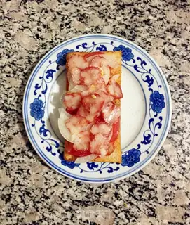Make Toast pizza step 2
