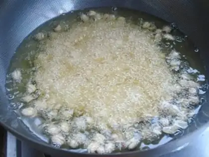 Make Spicy peanut rice step 5