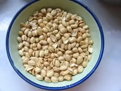 Make Spicy peanut rice step 6