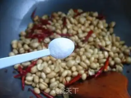 Make Spicy peanut rice step 8