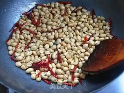Make Spicy peanut rice step 9