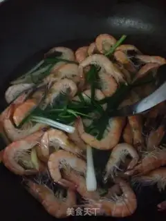 Make White burning shrimp step 4