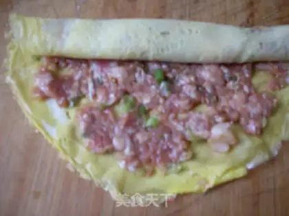 Make Egg rolls step 6