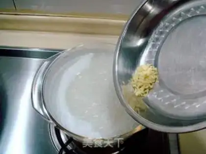 Make Blue fish congee step 7