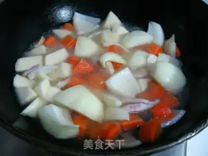 Make Curry chicken step 4