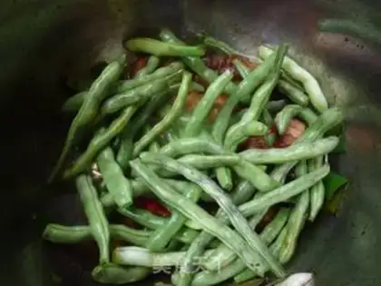 Make Red meat beans step 7