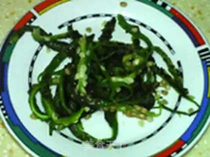 Make Cream peppers and eggs step 3