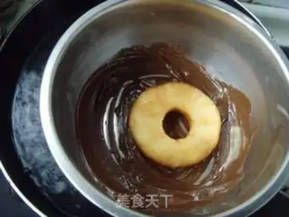 Make Chocolate doughnuts step 10