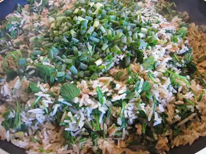 Make Snacks for fish and rice step 8