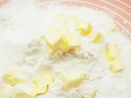 Make Colored panda cookies step 1