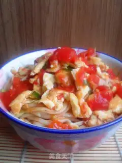 Make Tomato egg noodles step 11