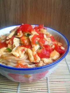 Make Tomato egg noodles step 14