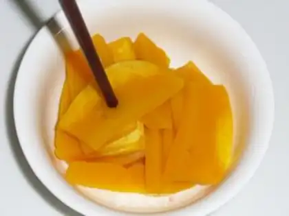 Make Pumpkin caramel ice cream step 1