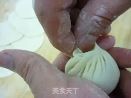 Make A little cage soup bag step 14