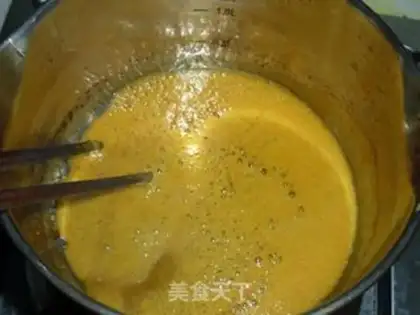 Make Pumpkin caramel ice cream step 7