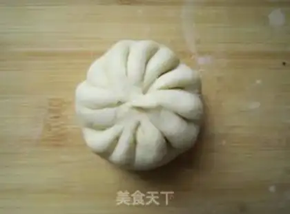 Make Onion meat buns step 9