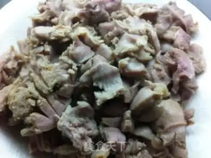 Make Soybeans, fried chicken step 3