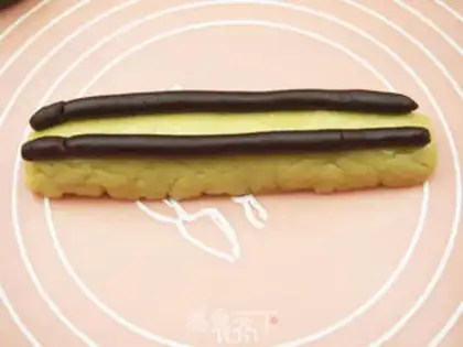 Make Colored panda cookies step 15
