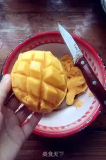 Make Mango Coke ice step 2