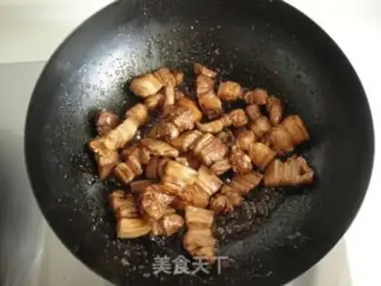 Make Red meat eggs step 3