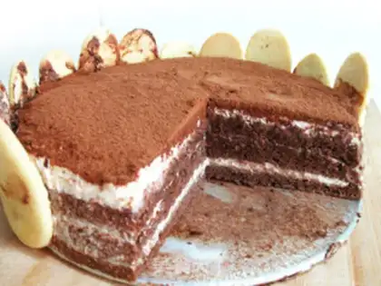Make Chocolate cake step 10