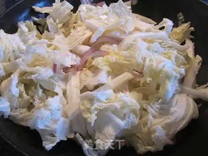 Make Sour sauce, cabbage soup step 4