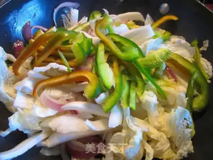 Make Sour sauce, cabbage soup step 5