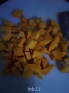 Make Pumpkin porridge step 1