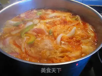 Make Sour sauce, cabbage soup step 10