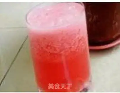 Make Ice melon juice step 4