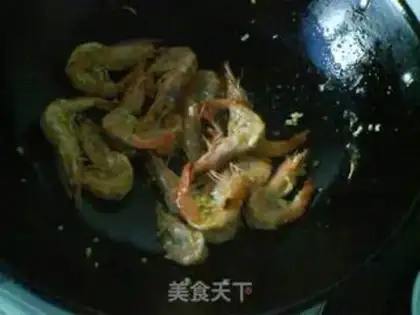 Make Red burning shrimp step 3