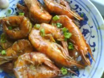 Make Red burning shrimp step 5