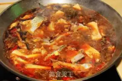 Make Chongqing Nail, cook fish step 8