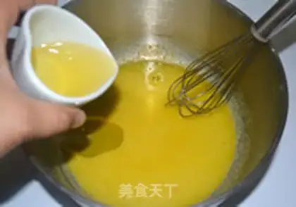 Make Black sesame ricin cake step 3