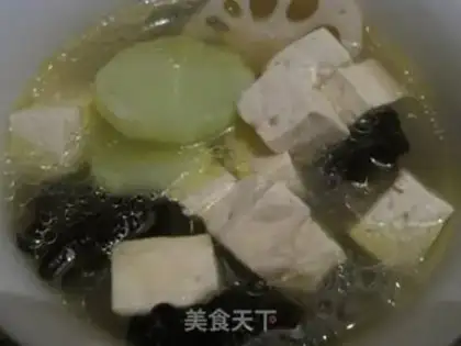 Make Tofu soup step 2