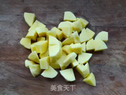 Make Curry potato chicken wings step 0